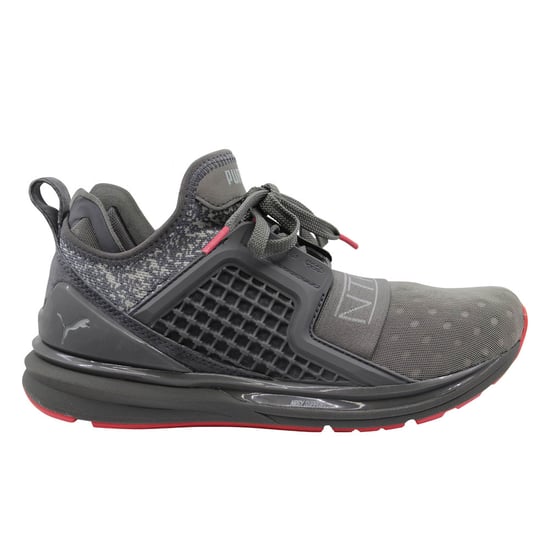 Puma x Staple Ignite Limitless NTRVL Grey Lace Up Mens Trainers 363202 02
