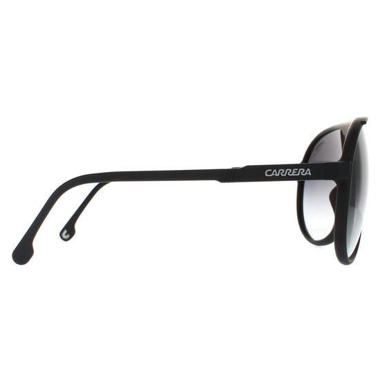 Carrera Aviator Unisex Matte Black Grey Gradient - Image 4