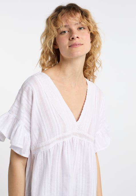 Dreimaster Tunika women white - Image 5