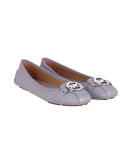 Michael Kors Fulton Moccasin Flats in Pastel Blue Leather - Image 3