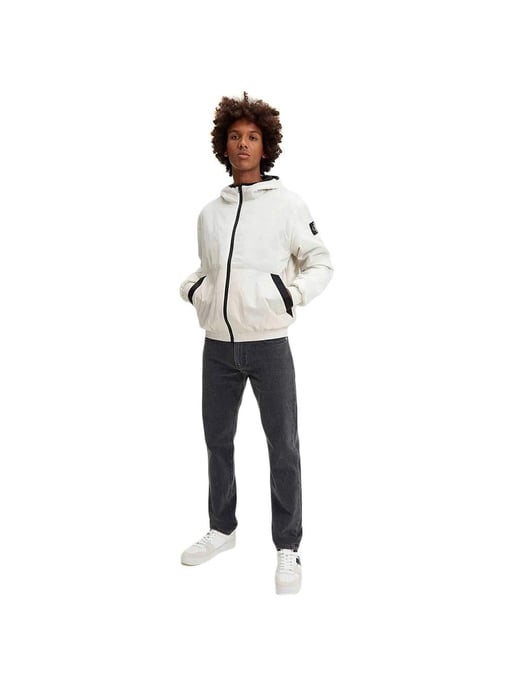 Cortavientos de Calvin Klein para mujer con detalles en color crudo - Image 1