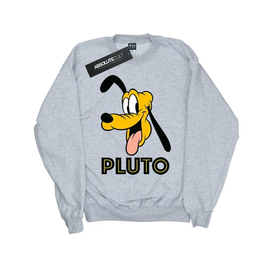 Disney Boys Pluto Face Sweatshirt (Sports Grey)
