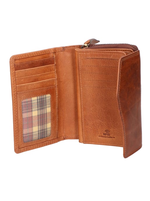 Santini wallet unisex TAN