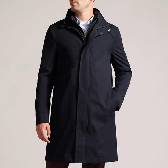 Abrigo de Cuello Alto Erolson de Ted Baker para Hombre en Azul Marino - Image 2