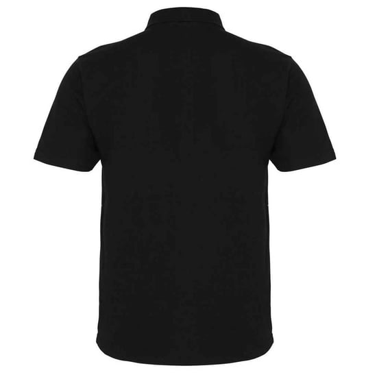 Premier Mens Studded Polo Shirt (Black) - Image 2