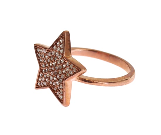 Anillo Nialaya de Plata 925 para Mujer con Estrella de CZ Transparente - Image 4