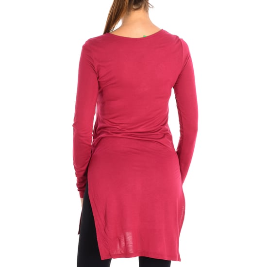 Long sleeve round neck dress 3I65E1B75 woman