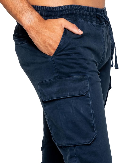 Enzo Pantalones cargo para hombre - Image 3