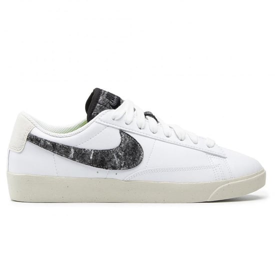 Nike Blazer Low SE Lace-Up White Leather Womens Trainers DA4934 100