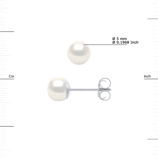 DIADEMA - Earrings - Real Freshwater Pearls