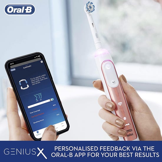 Oral B Power Genius X Electric Toothbrush Rose Gold