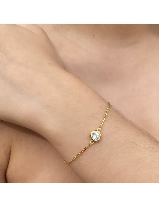 Juego de Lunas con Piedra de Nacimiento - Oro y Cristal - Image 4