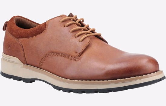 Hush Puppies Dylan Leather MEMORY FOAM Mens - Image 2