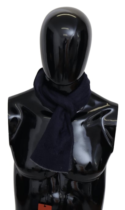 Missoni Men's Gray Striped Wool Unisex Neck Wrap Scarf - Image 5