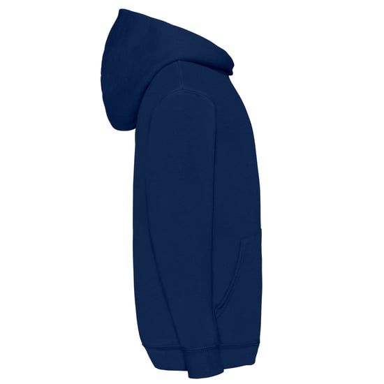 Fruit Of The Loom Childrens Unisex Hooded Sweatshirt / Hoodie (Navy) - Image 2