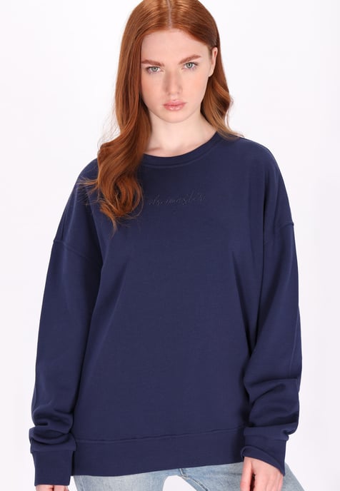 Dreimaster Sweatshirt women marine - Image 3