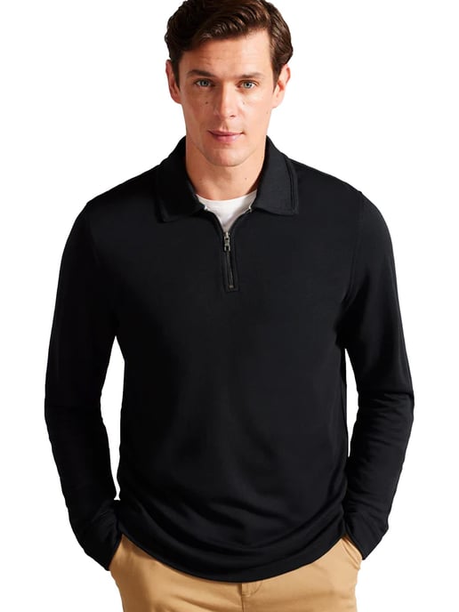 Ted Baker Polo de manga larga para hombre - Karpol - Image 1
