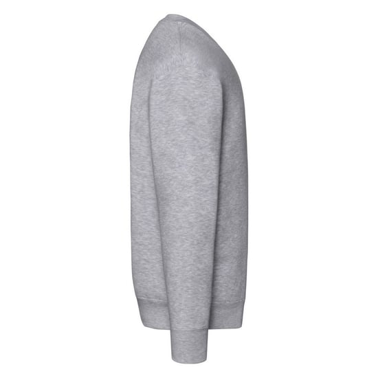 Fruit of the Loom Mens Premium Set-in Sweatshirt (Heather Grey) - Image 3