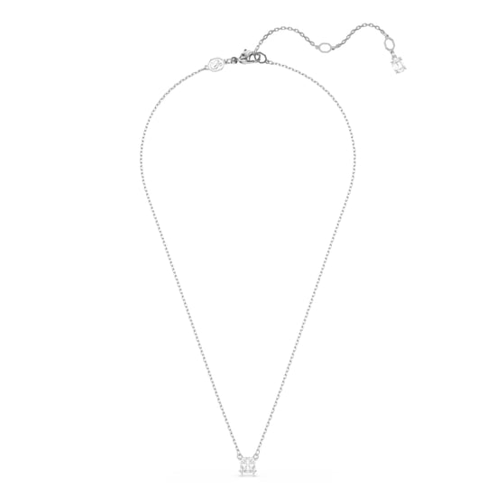 Swarovski 'Matrix' Women's Base Metal Necklace - Silver 5701903 - Image 2