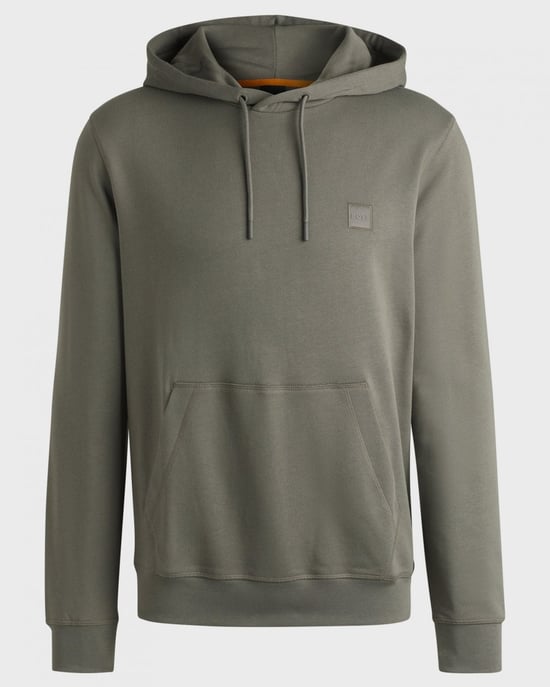 BOSS Orange Sudadera con capucha Wetalk para hombre con parche de logo - Image 1