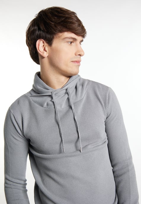 Mo Knitted pullover Men grey - Image 5