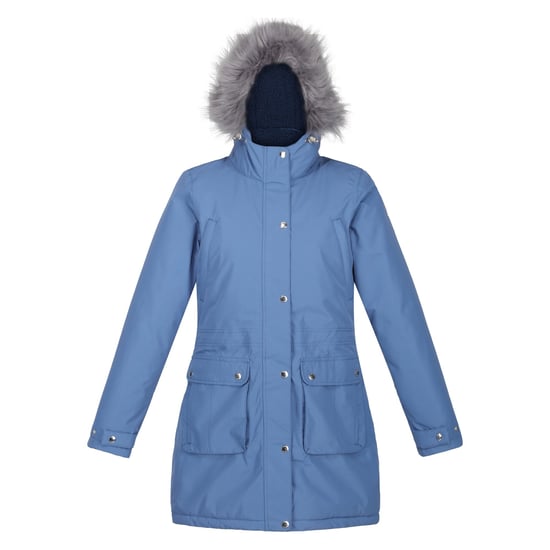 Regatta Womens/Ladies Voltera Heated Waterproof Jacket (Slate Blue)