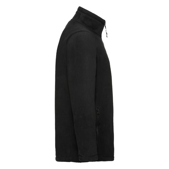 Russell Mens Full Zip Outdoor Fleece Jacket (Black) - Image 3
