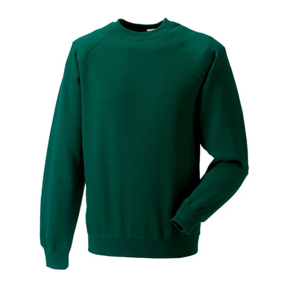 Russell Unisex Adult Classic Sweatshirt (Bottle Green) - Image 1