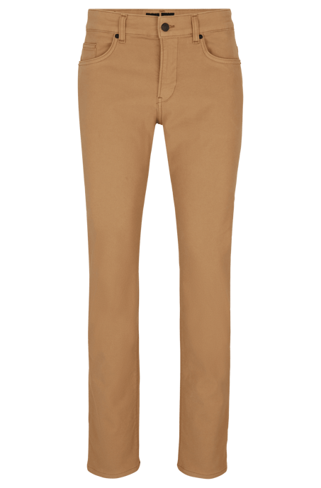 Men's Boss Slim-Fit Jeans in Beige