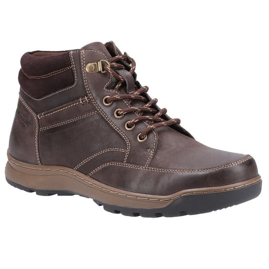 Hush Puppies Mens Grover Leather Boots (Brown) - Image 1