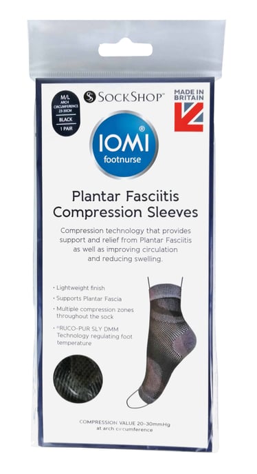 Calcetines para hombres y mujeres para aliviar el dolor de la fascitis plantar con soporte para el arco del pie - Image 2