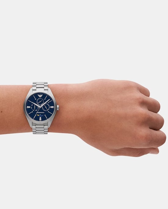 Emporio Armani Claudio Men's Silver Watch AR11553
