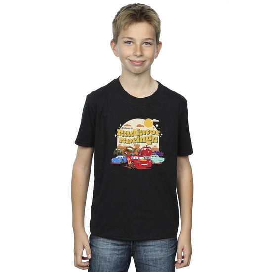 Disney Boys Cars Radiator Springs Group T-Shirt (Black) - Image 2