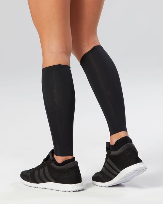 ELITE MCS COMP CALF GUARDS Black/Gold - Image 2