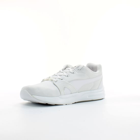 Puma Trinomic XT S White Textile Mens Lace Up Trainers 359135 03