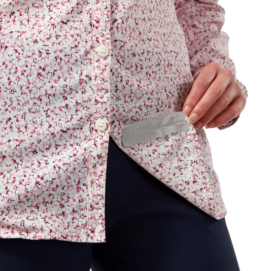 Craghoppers Womens/Ladies Fara Long-Sleeved Shirt (Raspberry)