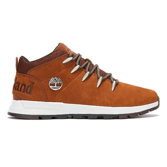 Botas Timberland Sprint Trekker Nubuck Mid para hombres en marrón óxido - Image 5