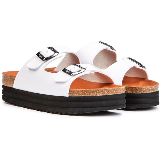 V.gan Vegan Plum Footbed Sandals