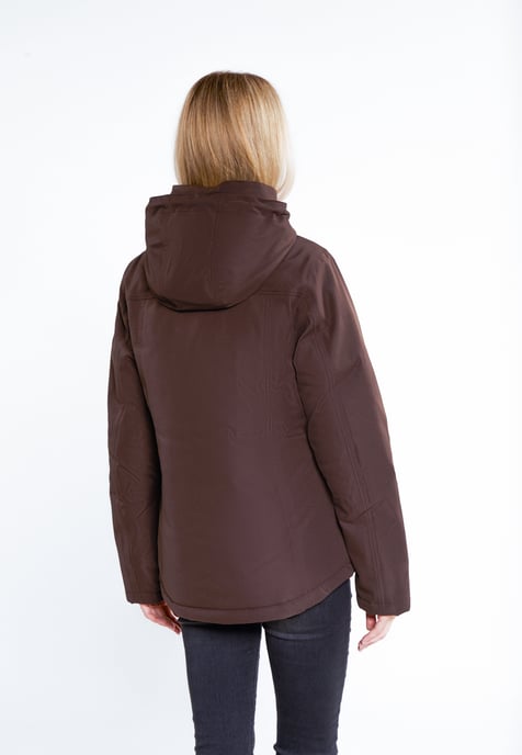 ICEBOUND Winter jacket women dark brown - Image 4