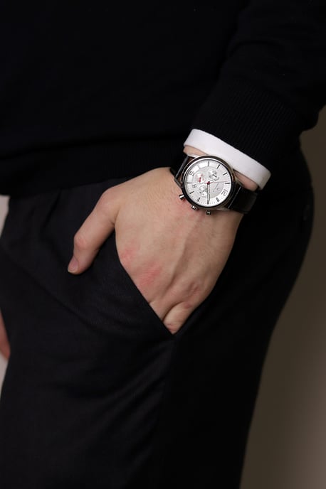 Orphelia Tempo Men's Black Watch OR81800 - Image 4