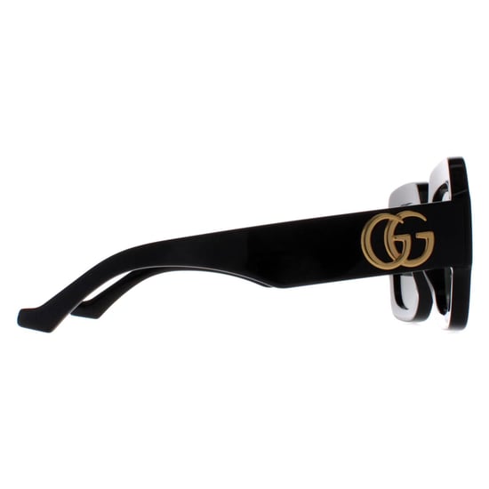 Gucci Cuadrado Mujer Negro Gris GG1547S - Image 4