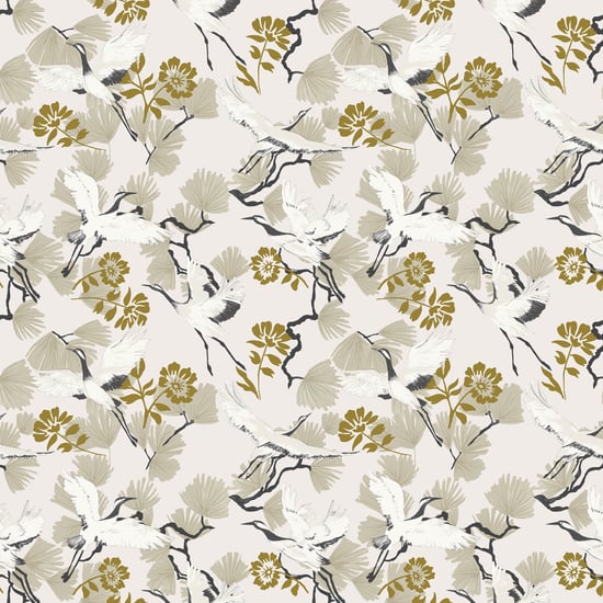 Papel Tapiz Impreso Botánico Demoiselle - Image 3