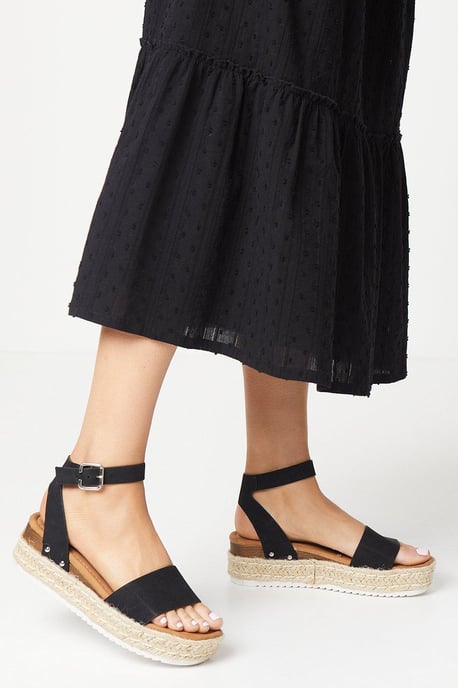 Reign Espadrille Footbed Sandals