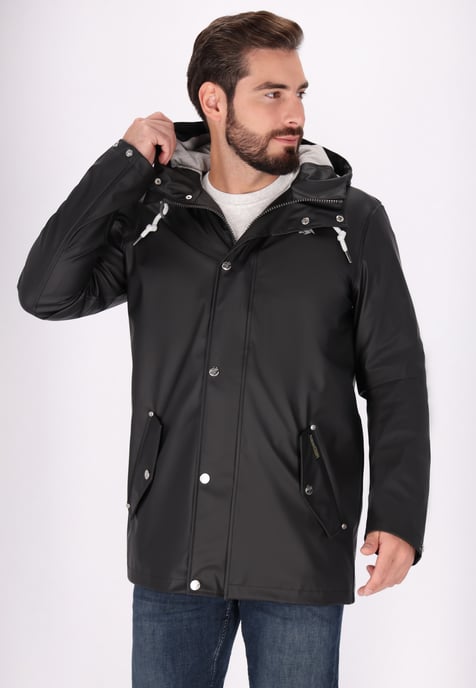 Schmuddelwedda rain jacket Men black - Image 3