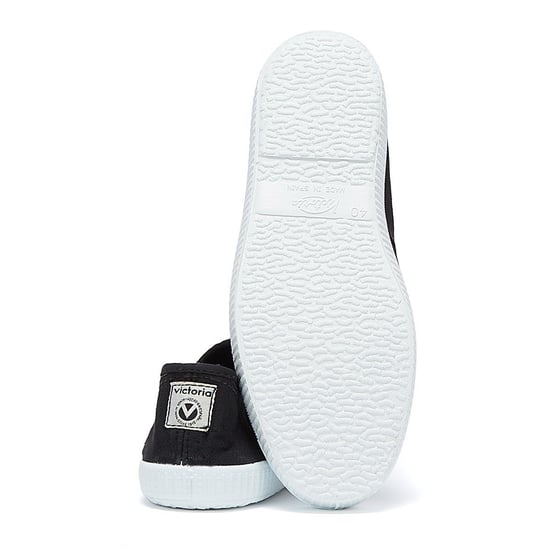 Victoria Inglesa Elastico Womens Trainers - (Black) - Image 4