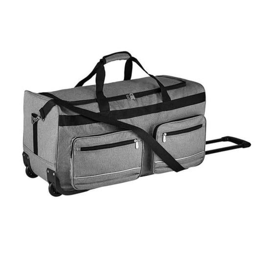 SOLS Voyager Travel Duffle Bag (Heather Grey) - Image 1