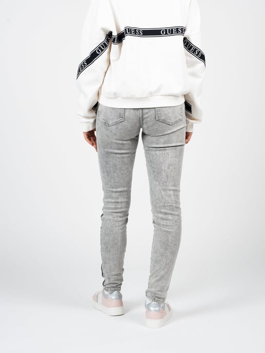 Guess Vaqueros Skinny Mid de mujer Gris - Image 6