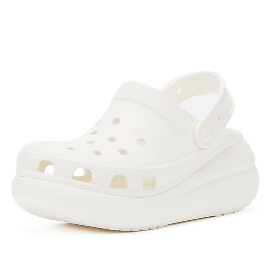 Crocs Classic Crush Clog Women's White Sandals - Image 3
