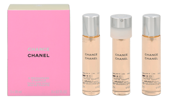 Chance Eau De Toilette Vaporizador Twist & Spray 3 Recargas 3 X 20 ml - Image 1