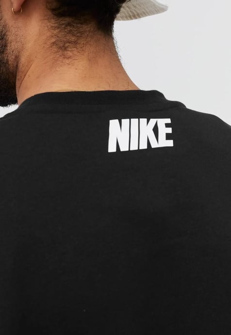 Chándal negro con cuello redondo y tejido polar Sportswear para hombre Nike - Image 3